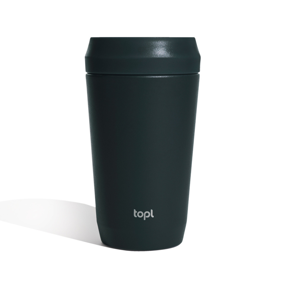 Logotrade mainostuotet kuva: Topl Recycled Steel To Go Tumbler Patented 360 Lid 354ml