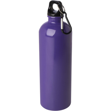 Logo trade liikelahjat tuotekuva: Oregon 750 ml:n RCS-sertifioitu, yksiseinämäinen, ruostumattomasta teräksestä valmistettu vesipullo jousihaalla