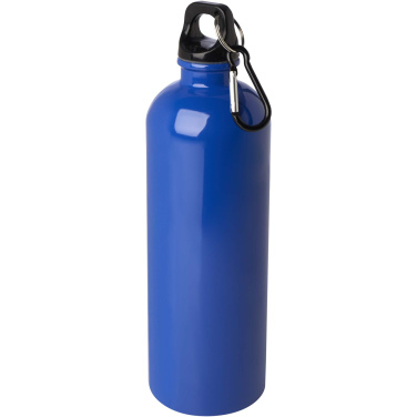 Logo trade liikelahjat tuotekuva: Oregon 750 ml:n RCS-sertifioitu, yksiseinämäinen, ruostumattomasta teräksestä valmistettu vesipullo jousihaalla