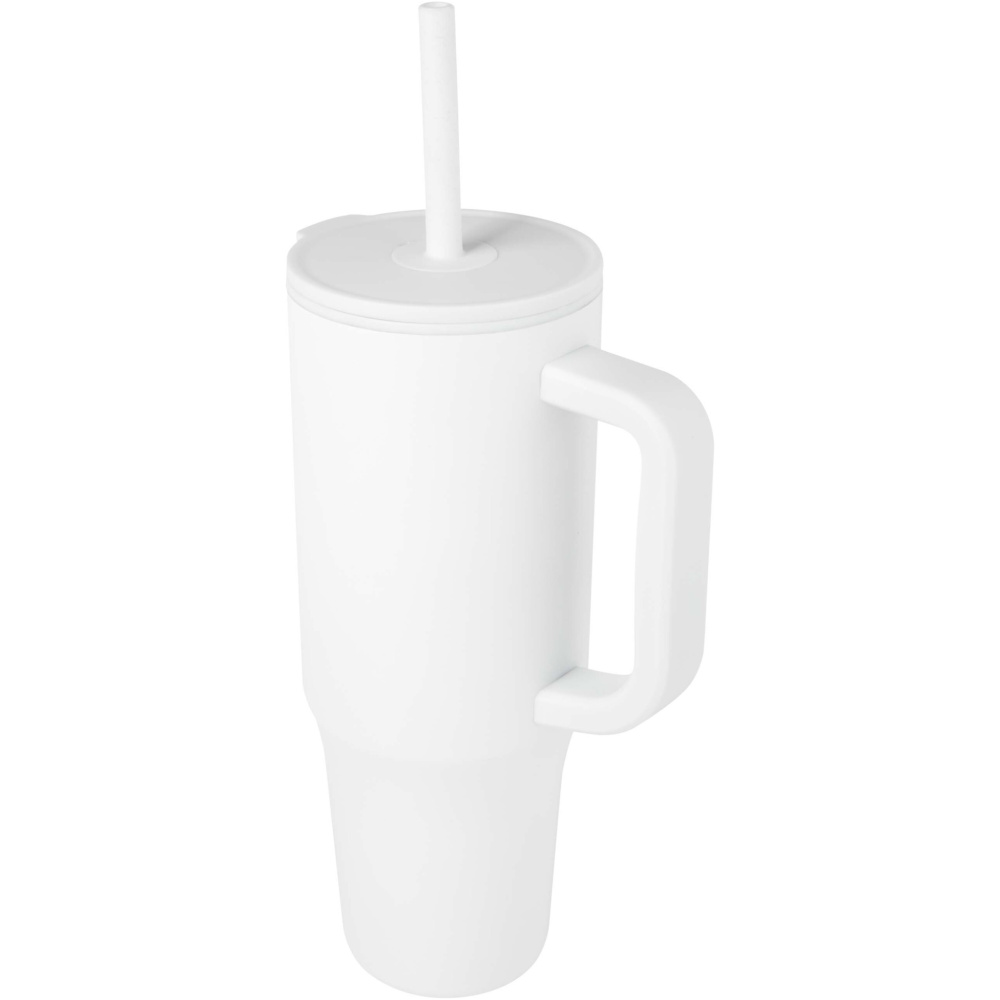 Logo trade liikelahjat mainoslahjat kuva: Brady 900 ml:n RCS-sertifioitu eristetty juomamuki silikonipillillä