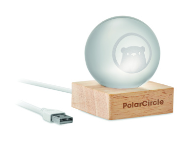 Logotrade mainostuotet kuva: LED lasipallo