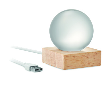 Logo trade mainoslahjat tuotekuva: LED lasipallo