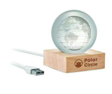 Logo trade liikelahjat mainoslahjat kuva: LED-lasipallo