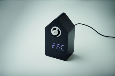 Logo trade liikelahjat mainoslahjat kuva: MDF-käkiherätyskello