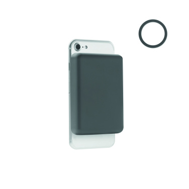 Logo trade mainostuotet tuotekuva: Magneettinen langaton laturi 15W, 5000 mAh