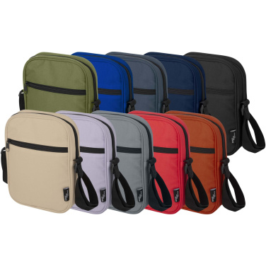 Logo trade mainoslahja kuva: Byron GRS-kierrätetystä materiaalista valmistettu crossbody-laukku 2 l