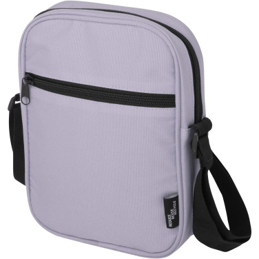 Logo trade mainostuote kuva: Byron GRS-kierrätetystä materiaalista valmistettu crossbody-laukku 2 l