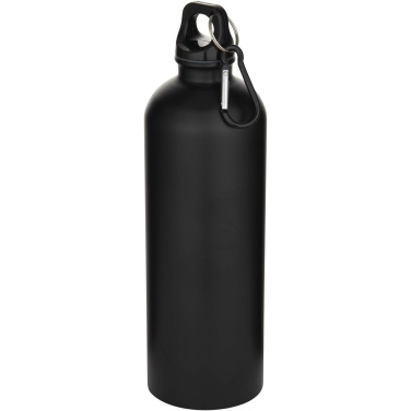 Logo trade mainostuote kuva: Oregon 750 ml:n RCS-sertifioitu, yksiseinäinen, ruostumattomasta teräksestä valmistettu vesipullo jousihaalla