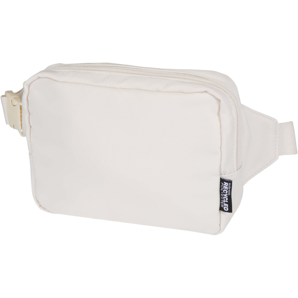 Logo trade mainoslahjat tuotekuva: Trip Aware™ kierrätetystä materiaalista valmistettu 1 litran crossbody-laukku