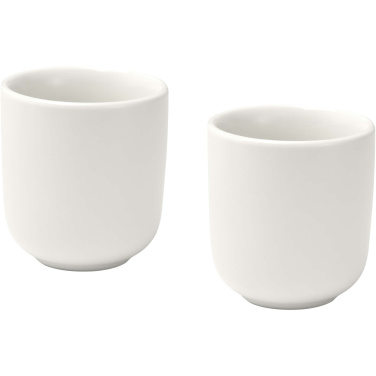 Logotrade liikelahjat mainoslahjat tuotekuva: Male 90 ml:n keraamiset espressokupit – 2 kpl:n sarja