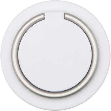 Logotrade mainostuotet kuva: Albali kierrätetystä muovista valmistettu magneettinen puhelinteline rengasjalustalla