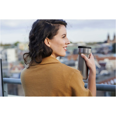 Logo trade mainoslahja kuva: Mepal Ellipse eristetty, ruostumattomasta teräksestä valmistettu muki, 375 ml