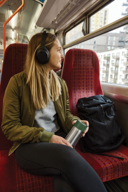 Logo trade liikelahja mainoslahja tuotekuva: Musta+Blum-eristetty matkamuki ruostumatonta terästä