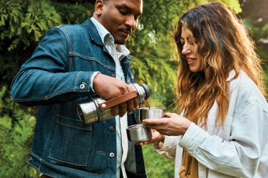 Logo trade liikelahjat tuotekuva: Black+Blum Explorer termospullo Duo 1L