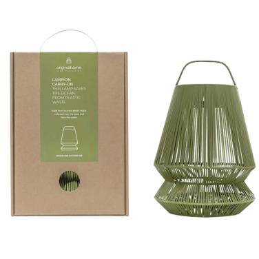 Logo trade liikelahjat tuotekuva: Originalhome Lampion kierrätetty kannettava lampunvarjostin