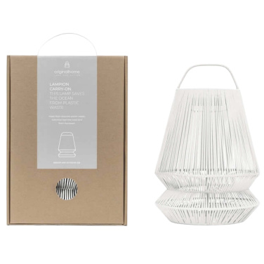 Logotrade mainostuotet kuva: Originalhome Lampion kierrätetty kannettava lampunvarjostin