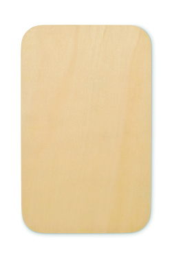 Logo trade mainoslahja kuva: Puinen jalkapallopeli