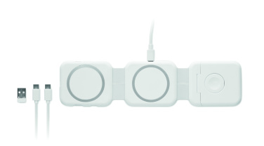 Logo trade mainoslahja ja liikelahja tuotekuva: Taitettava latausasema