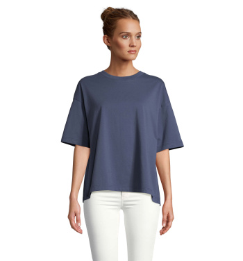 Logotrade mainoslahja ja liikelahja kuva: BOXY DAMEN T-SHIRT OVERSIZE