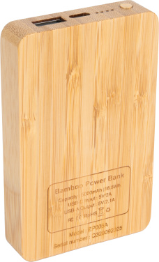 Logo trade liikelahja mainoslahja tuotekuva: Varavirtalähde 5000 mAh valaistulla logolla