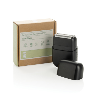 Logo trade liikelahjat tuotekuva: TrimBlade ladattava matkapartakone (IPX7)