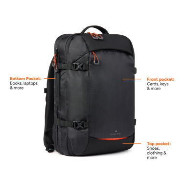 Logotrade mainoslahja tuotekuva: Nordic Drift RCS -matkareppu 25 L