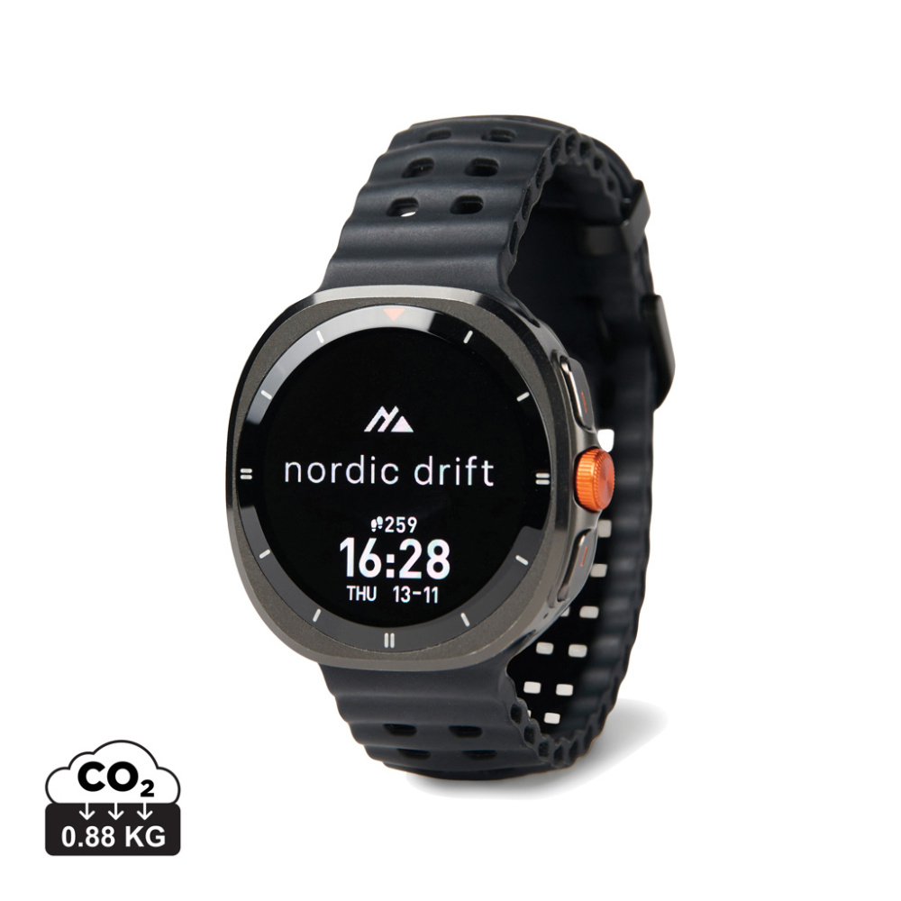 Logo trade liikelahja mainoslahja tuotekuva: Nordic Drift Titan – suorituskykyinen kello
