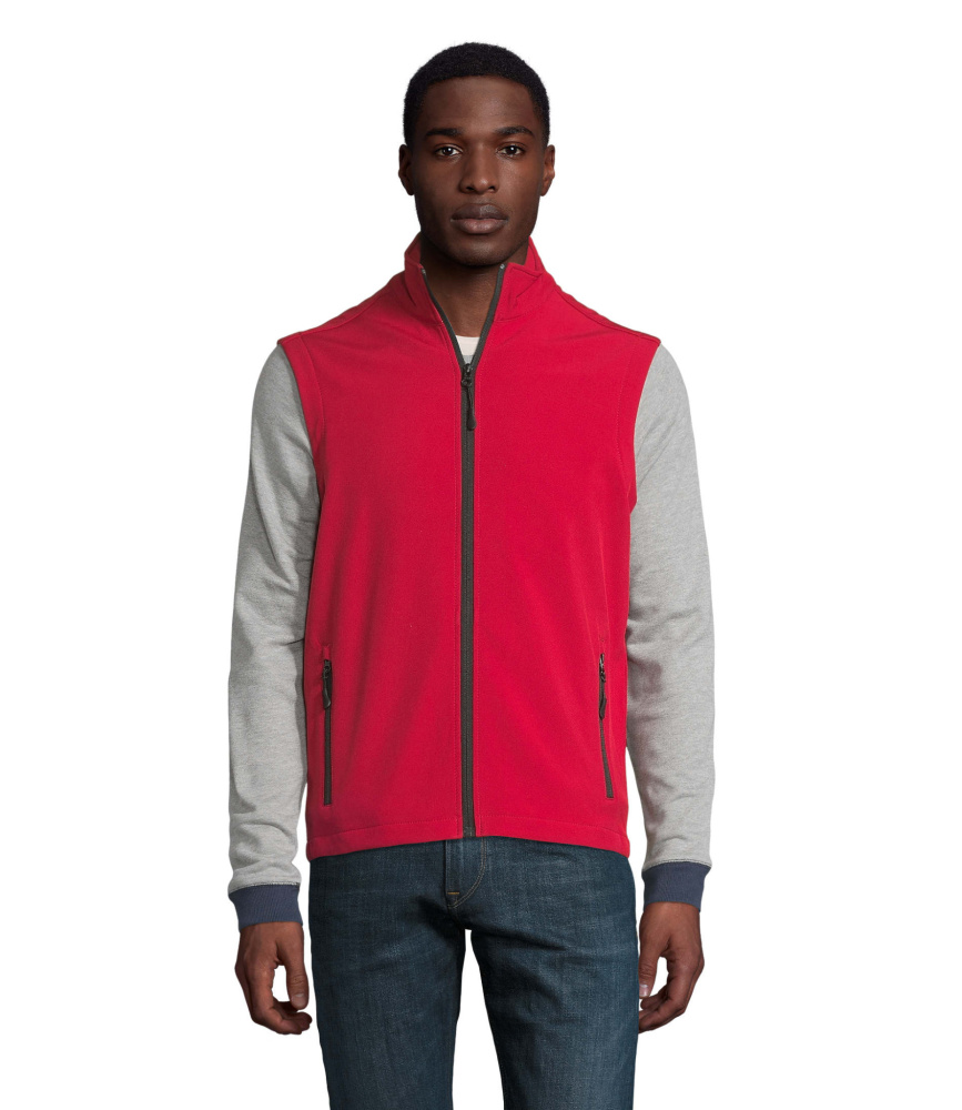 Logotrade liikelahja tuotekuva: RACE BW MEN SOFTSHELL