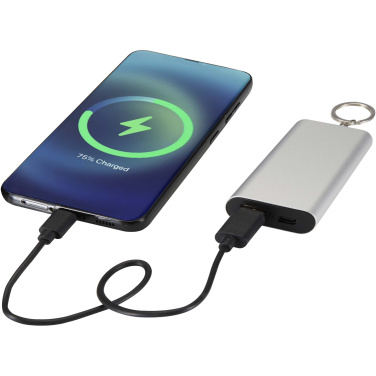Logo trade liikelahja kuva: Arcturus varavirtalähde avainketjulla 2 000 mAh:n valmistettu kierrätetystä alumiinista