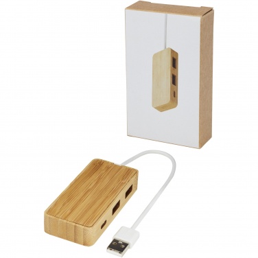 Logotrade dovana nuotrauka: Tapas bambuko USB šakotuvas