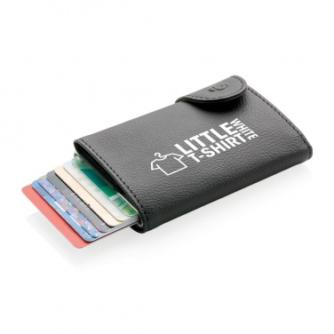 Logotrade reklaminės dovanos nuotrauka: C-Secure RFID kortelių laikiklis ir piniginė