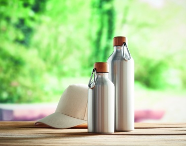 Logotrade verslo dovanos nuotrauka: Aliuminio buteliukas 400 ml