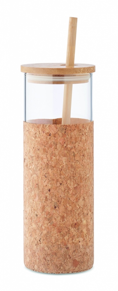 Logotrade dovana nuotrauka: Stiklinės stiklinės rankovė 450 ml