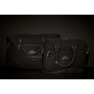 Logotrade reklaminės dovanos nuotrauka: Denver Duffle Recycled Canvas kelioninis krepšys