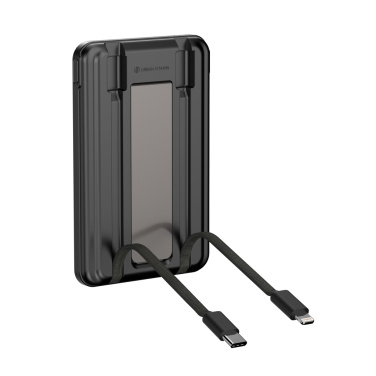 Logotrade firminės dovanos nuotrauka: Urban Vitamin Redwood 5in1 5000mah 20W PD magnetinis maitinimo blokas