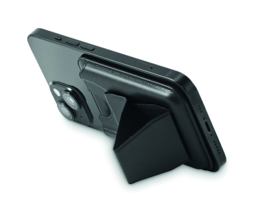 Logotrade reklaminiai produktai nuotrauka: Magnetinis PU kortelių laikiklis