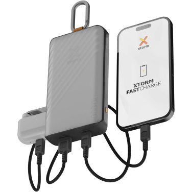Logotrade dovana nuotrauka: „Xtorm XG2S101 Go2“ 10 000 mAh 15 W saulės energija varoma išorinė baterija su apšvietimu
