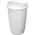 Alto 350 ml stiklinė su 360° dangteliu, Balta