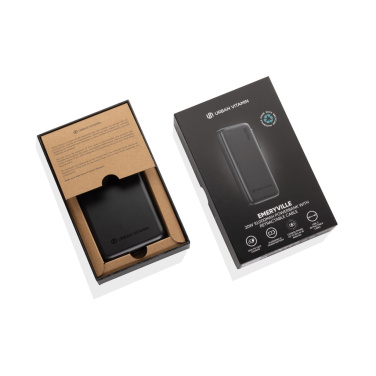 Logotrade reklaminiai produktai nuotrauka: Miesto vitaminas Emeryville 20W 10.000mAh išorinė baterija