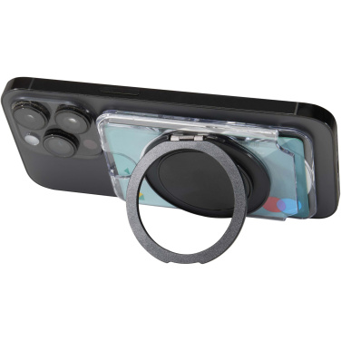 Logotrade verslo dovanos nuotrauka: „Kern“ A6 formato kietų viršelių užrašinės ir „MagSafe“ piniginės dovanų rinkinys