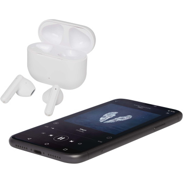 Logotrade dovana nuotrauka: „Altais“ perdirbto plastiko belaidės „Bluetooth®“ ausinės