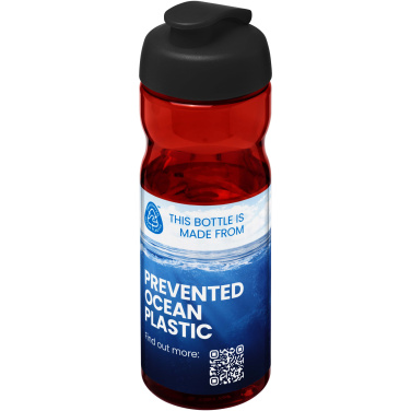 Logotrade verslo dovanos nuotrauka: H2O Active® Eco Base 650 ml sportinis buteliukas su atverčiamu dangteliu