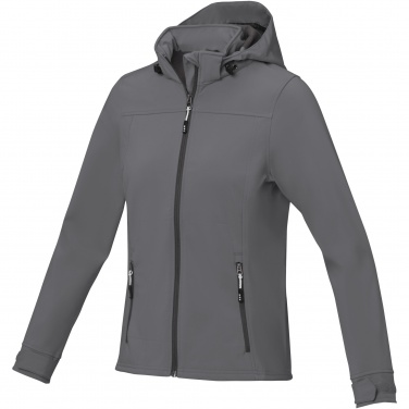 Logotrade korporatīvās dāvanas foto: Langley sieviešu softshell jaka
