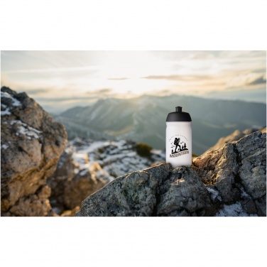 Logotrade biznesa dāvanas foto: HydroFlex™ Caurspīdīga 500 ml izspiežama sporta pudele