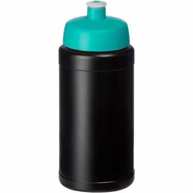 Logotrade dāvanas foto: Pamatlīnijas 500 ml pārstrādāta sporta pudele