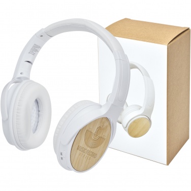 Logotrade Ideja dāvanas foto: Athos bambusa Bluetooth® austiņas ar mikrofonu