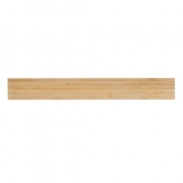 Logotrade dāvanas foto: Timberson īpaši biezs 30 cm abpusējs bambusa lineāls