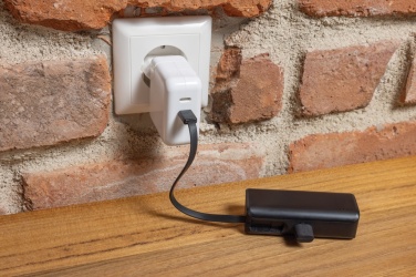 Logotrade Ideja dāvanas foto: Powerlink RCS rplastic 3000 mah powerbank USB C savienotājs