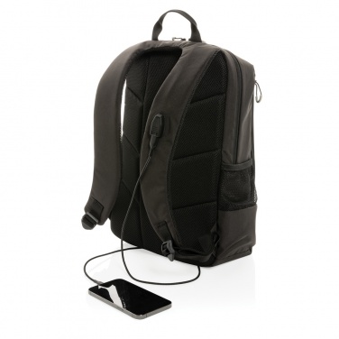 Logotrade ziemassvētku dāvanas foto: Impact AWARE™ Lima 15,6 collu RFID klēpjdatora mugursoma