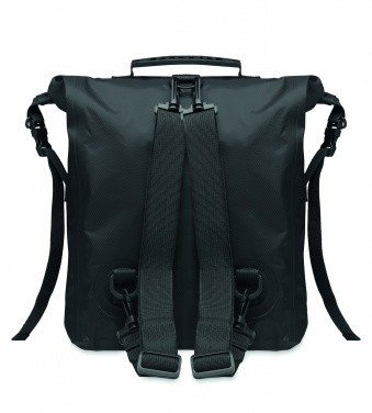 Logotrade ziemassvētku dāvanas foto: RPET ūdensnecaurlaidīga rolltop soma